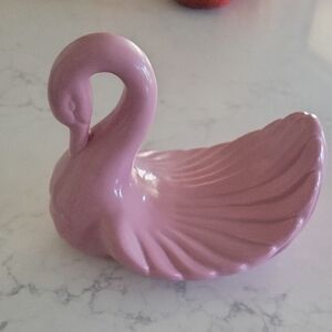 Pink Swan Sculpture/hand Towel Holder